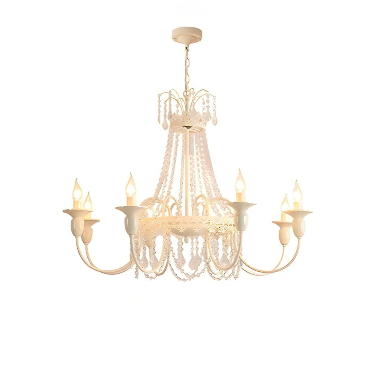 Feyran French Candle Crystal Chandelier