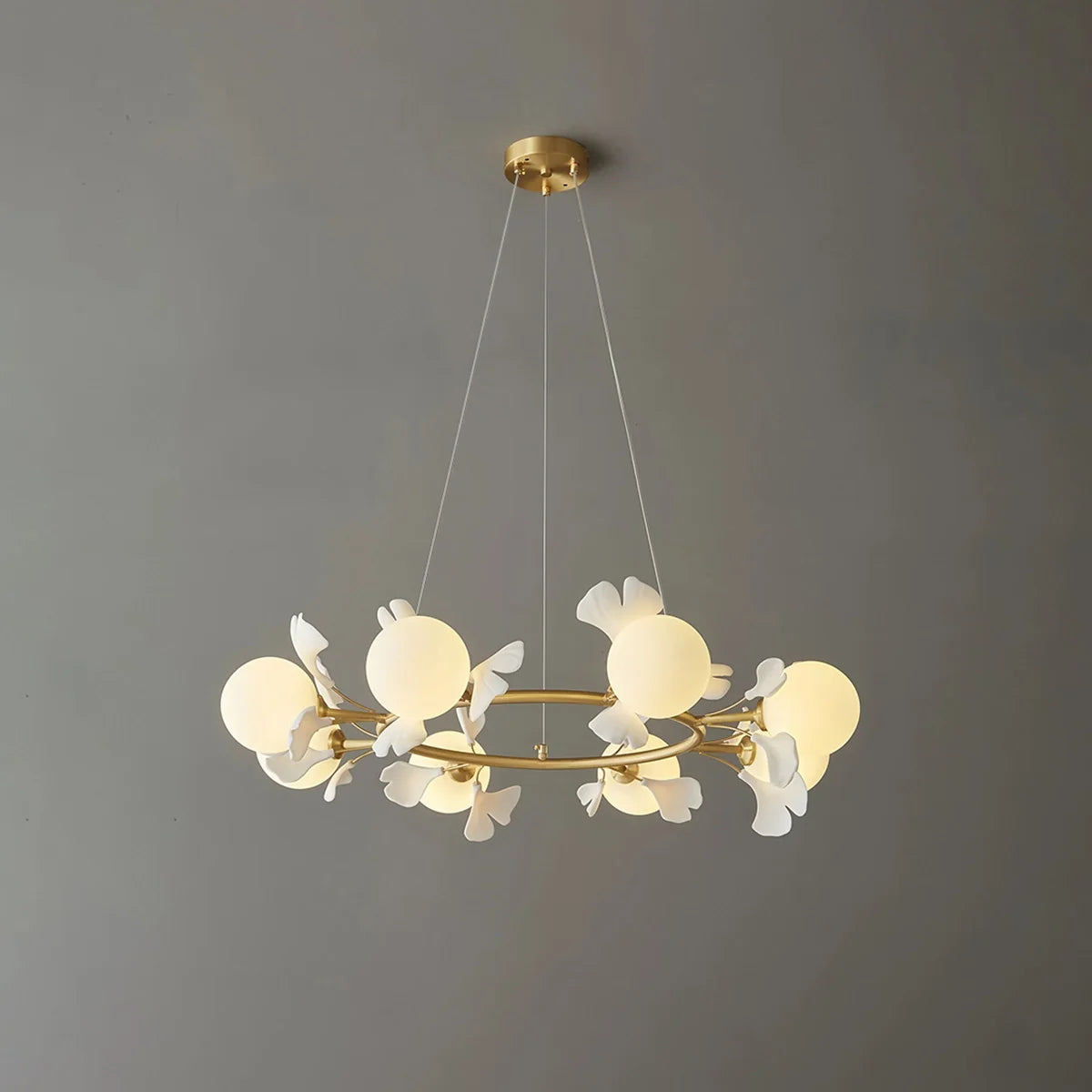 Feyran Evander Ginkgo Chandelier for Dining Area