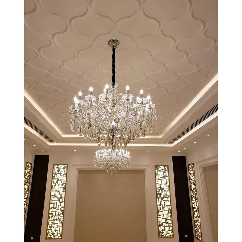 Allumage Extra Wide Classic Crystal Chandelier - Yovalighting