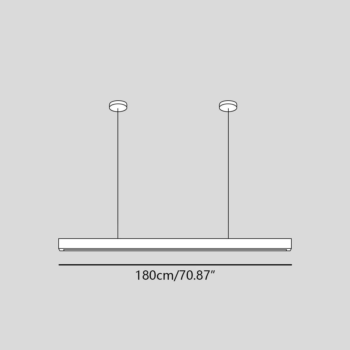 Feyran Fulbert Linear Wooden Pendant Light for Kitchen