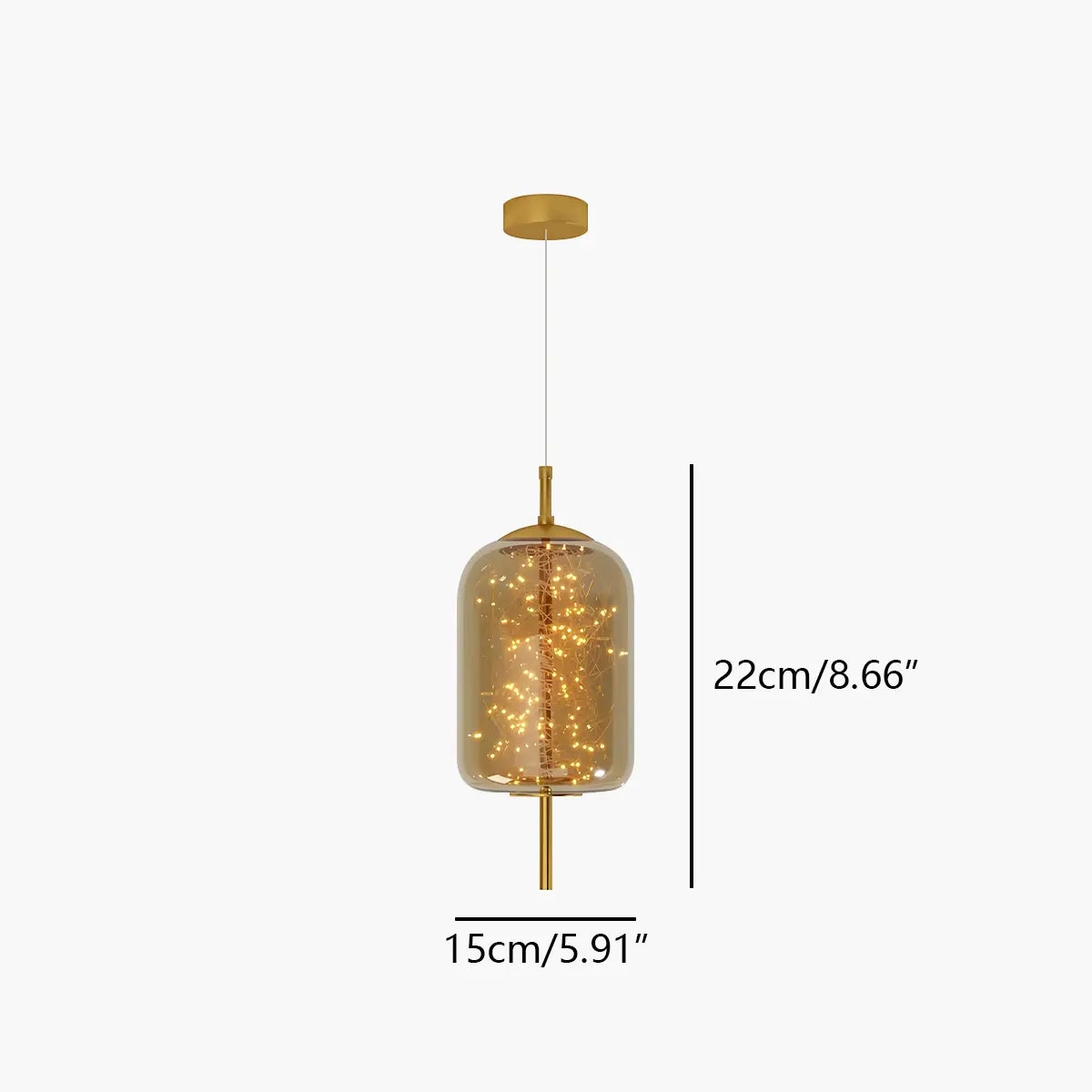 Feyran Twirl Modern Pendant Light for Bedroom