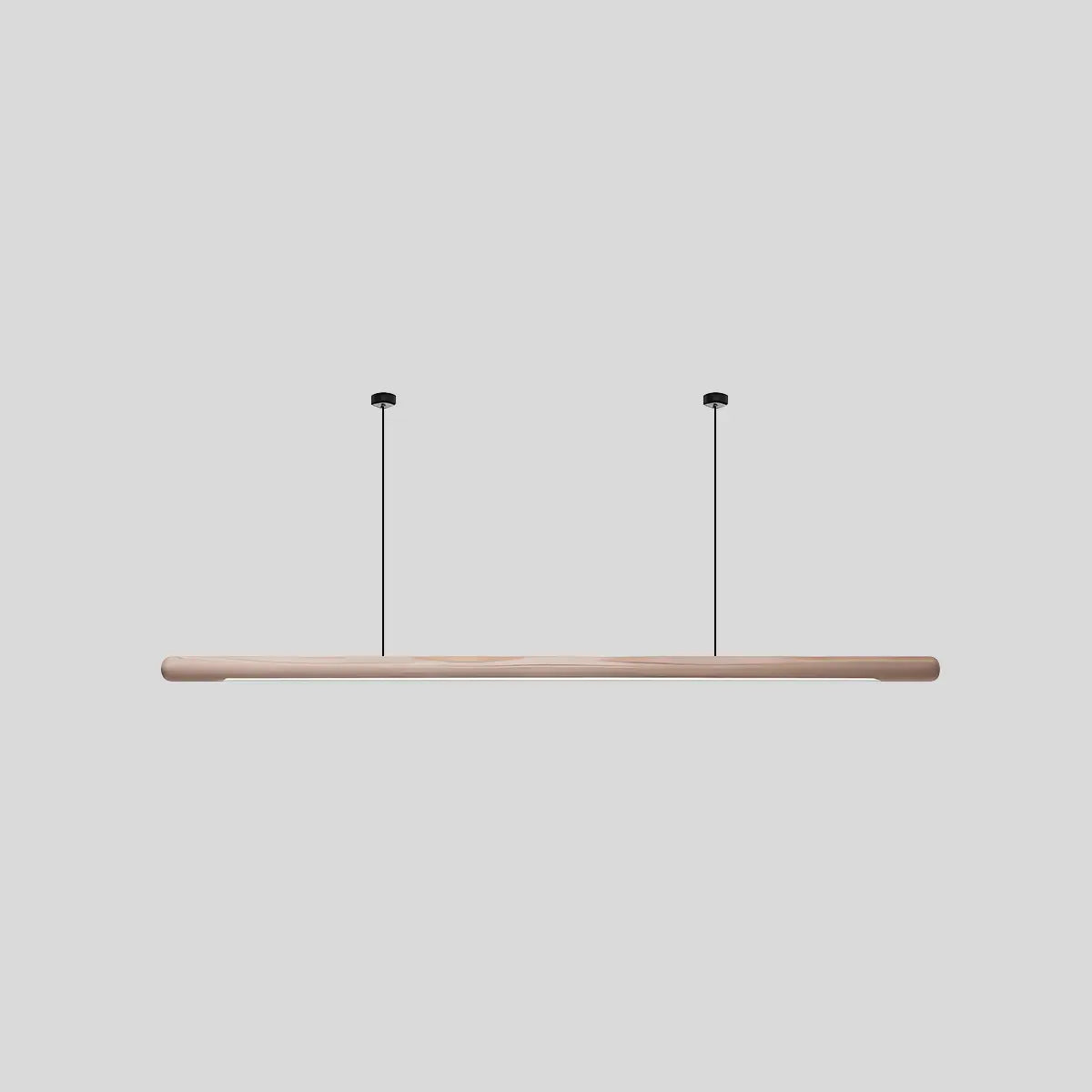 Feyran Svelte Wood Linear Pendant Light for Kitchen