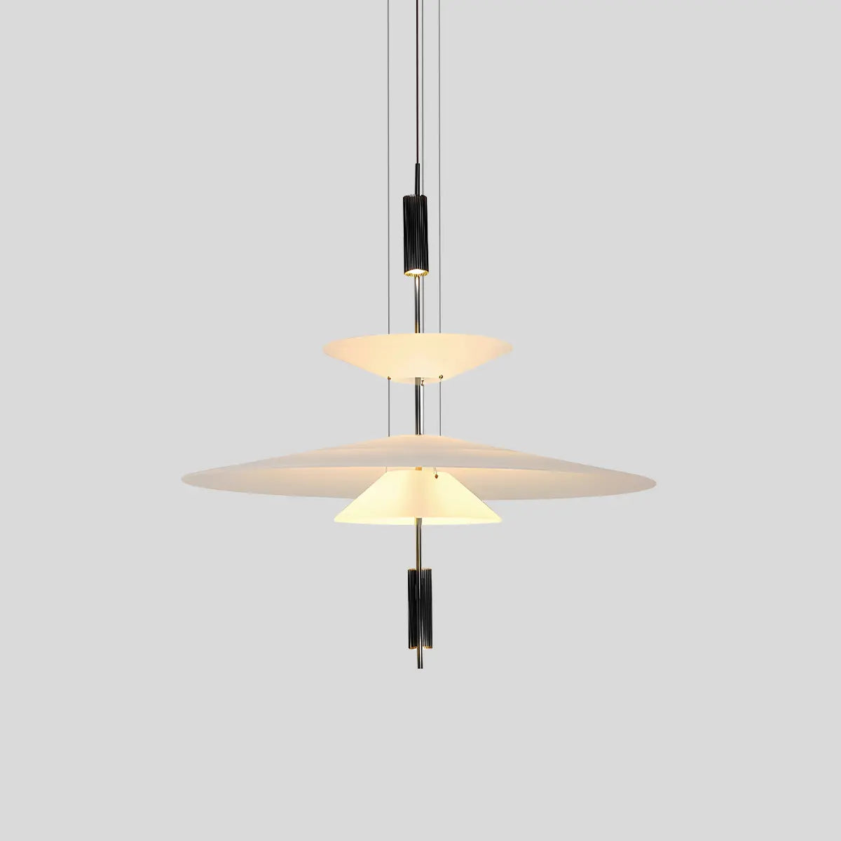 Feyran Layered Disc Pendant Light for Dining Room