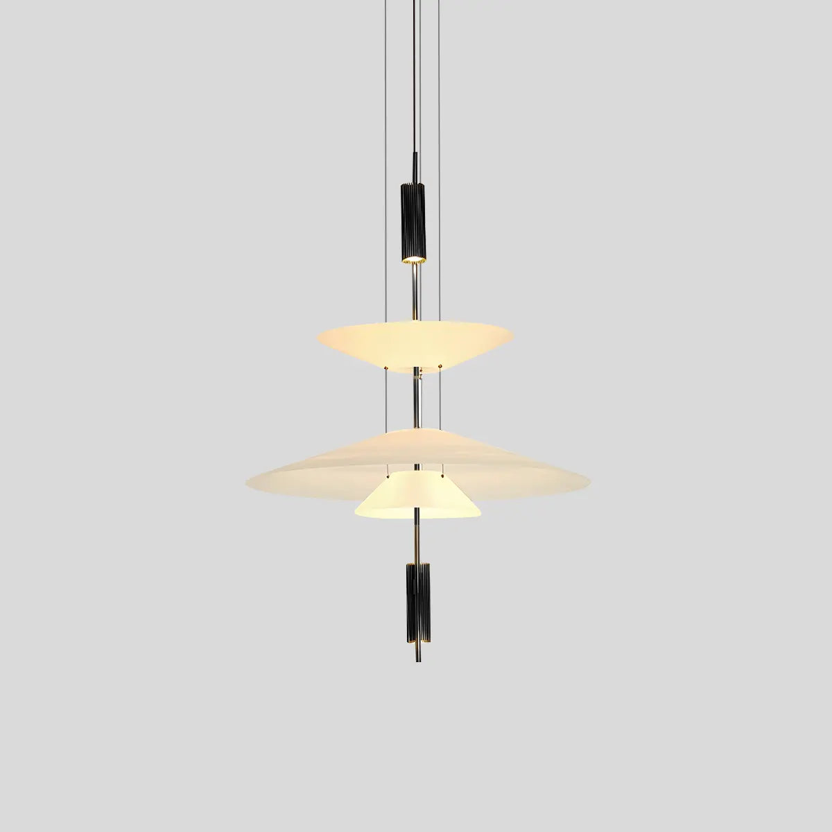 Feyran Layered Disc Pendant Light for Dining Room