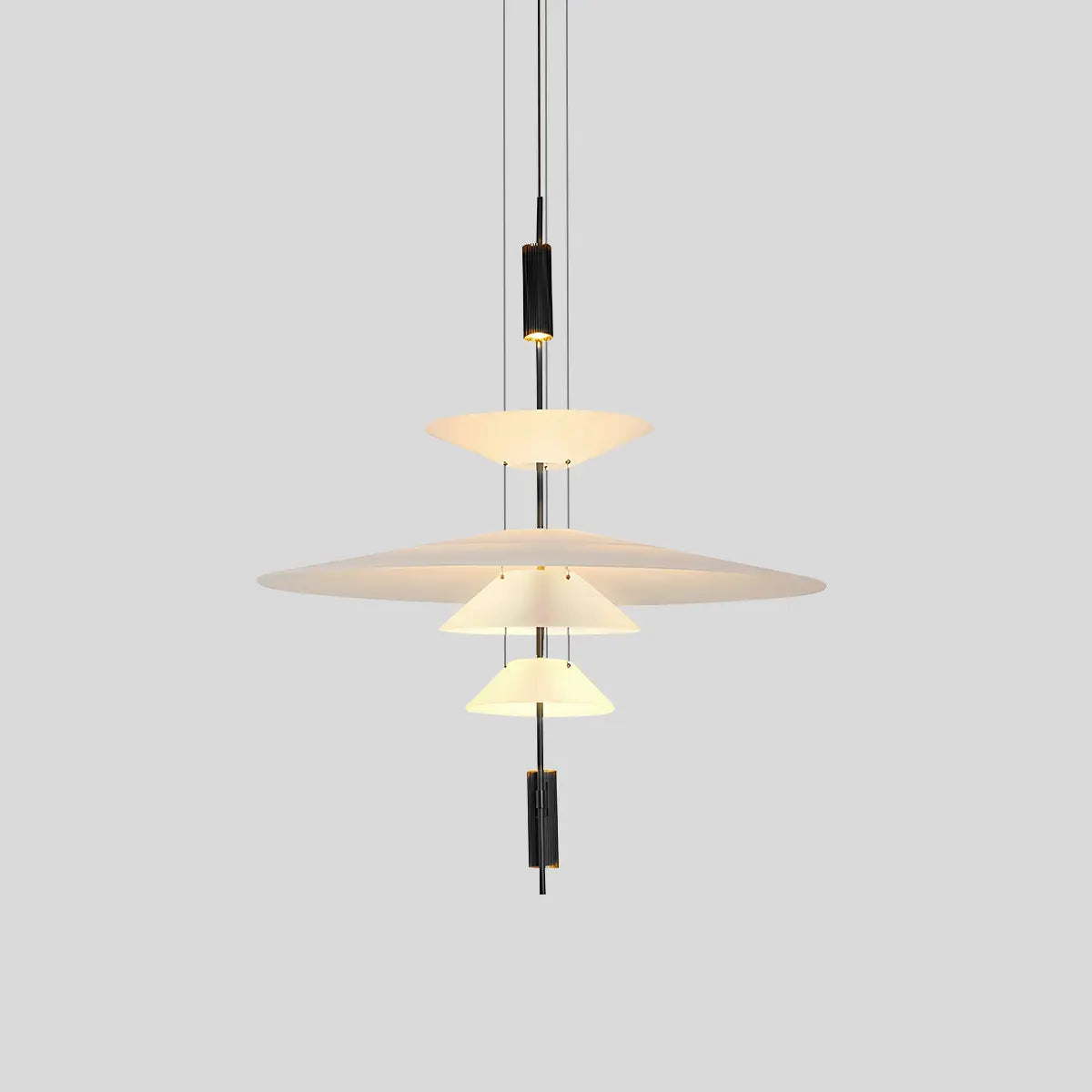 Feyran Layered Disc Pendant Light for Dining Room