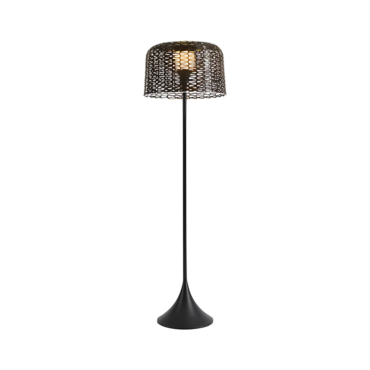 Feyran Vine Woven Floor Lamp for Outdoor
