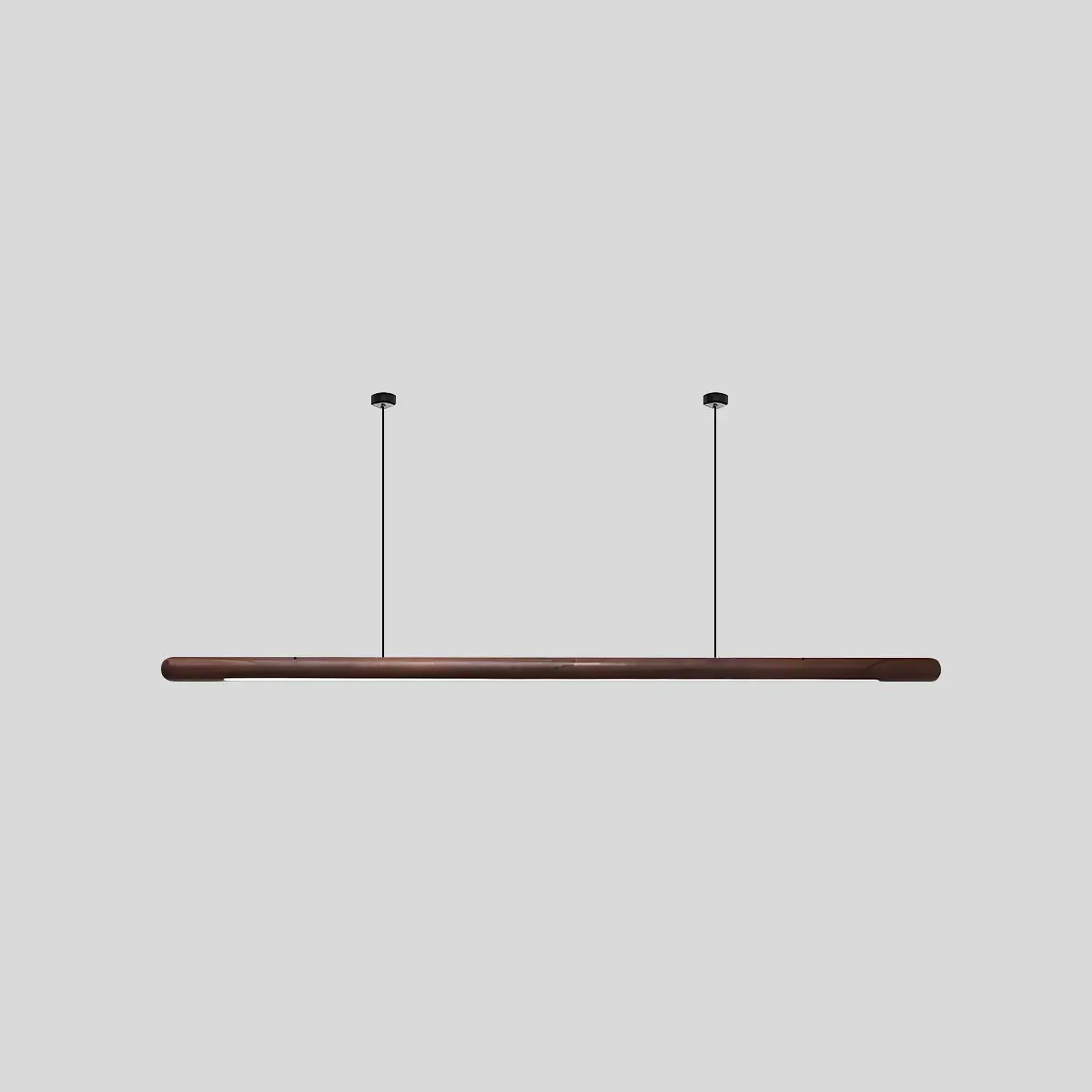 Feyran Svelte Wood Linear Pendant Light for Kitchen
