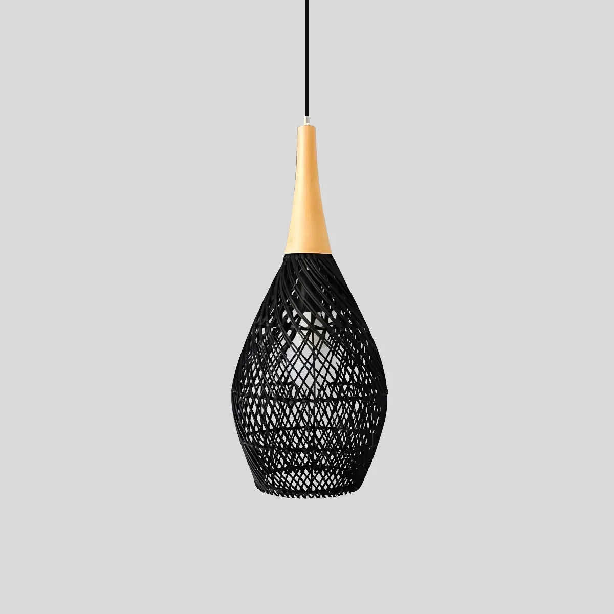 Feyran Rattan Lantern Pendant Light for Dining Room