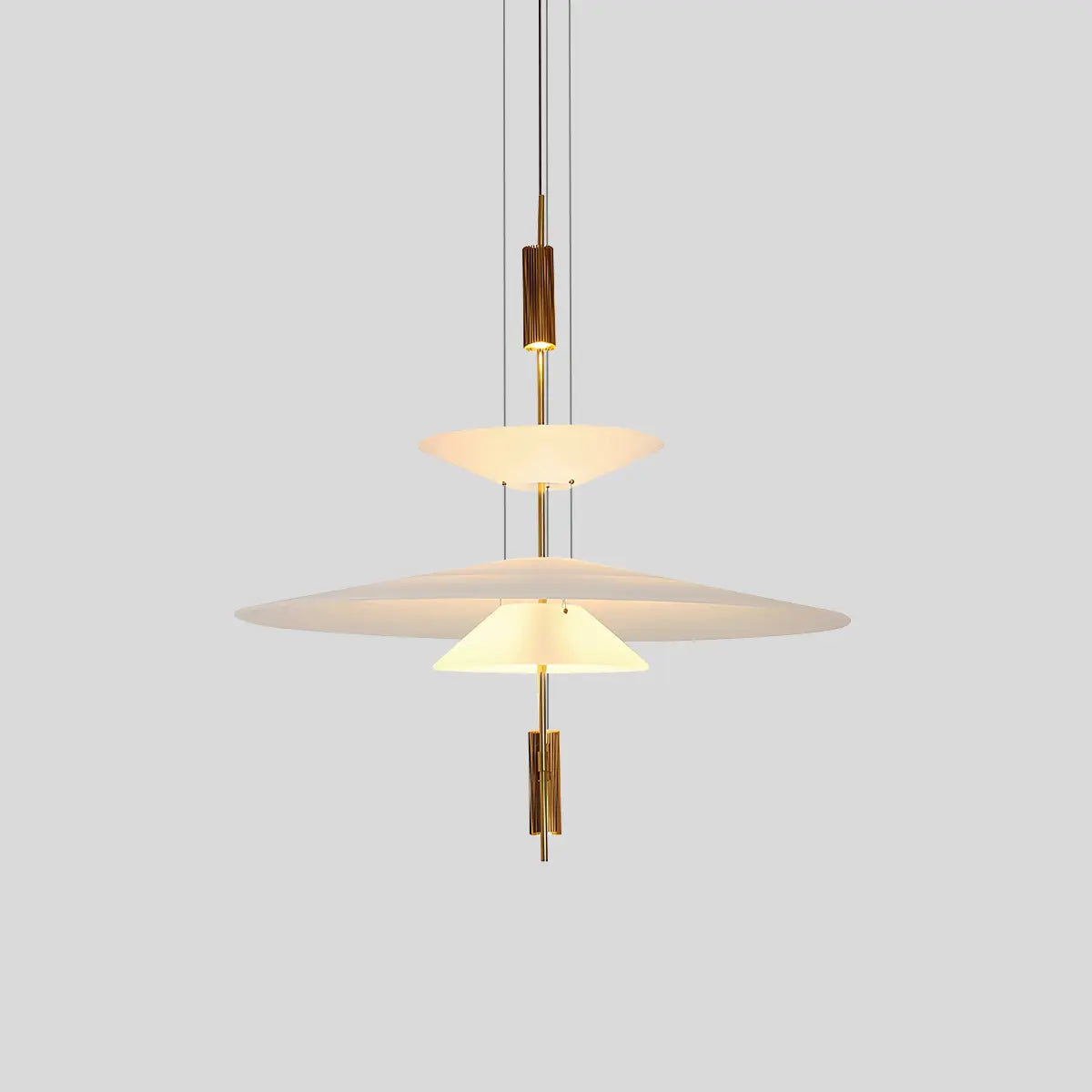 Feyran Layered Disc Pendant Light for Dining Room