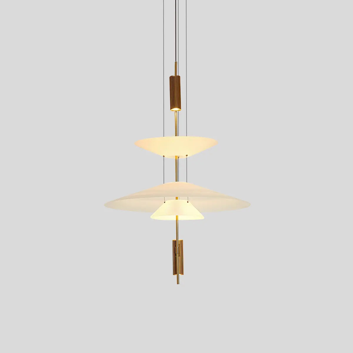 Feyran Layered Disc Pendant Light for Dining Room