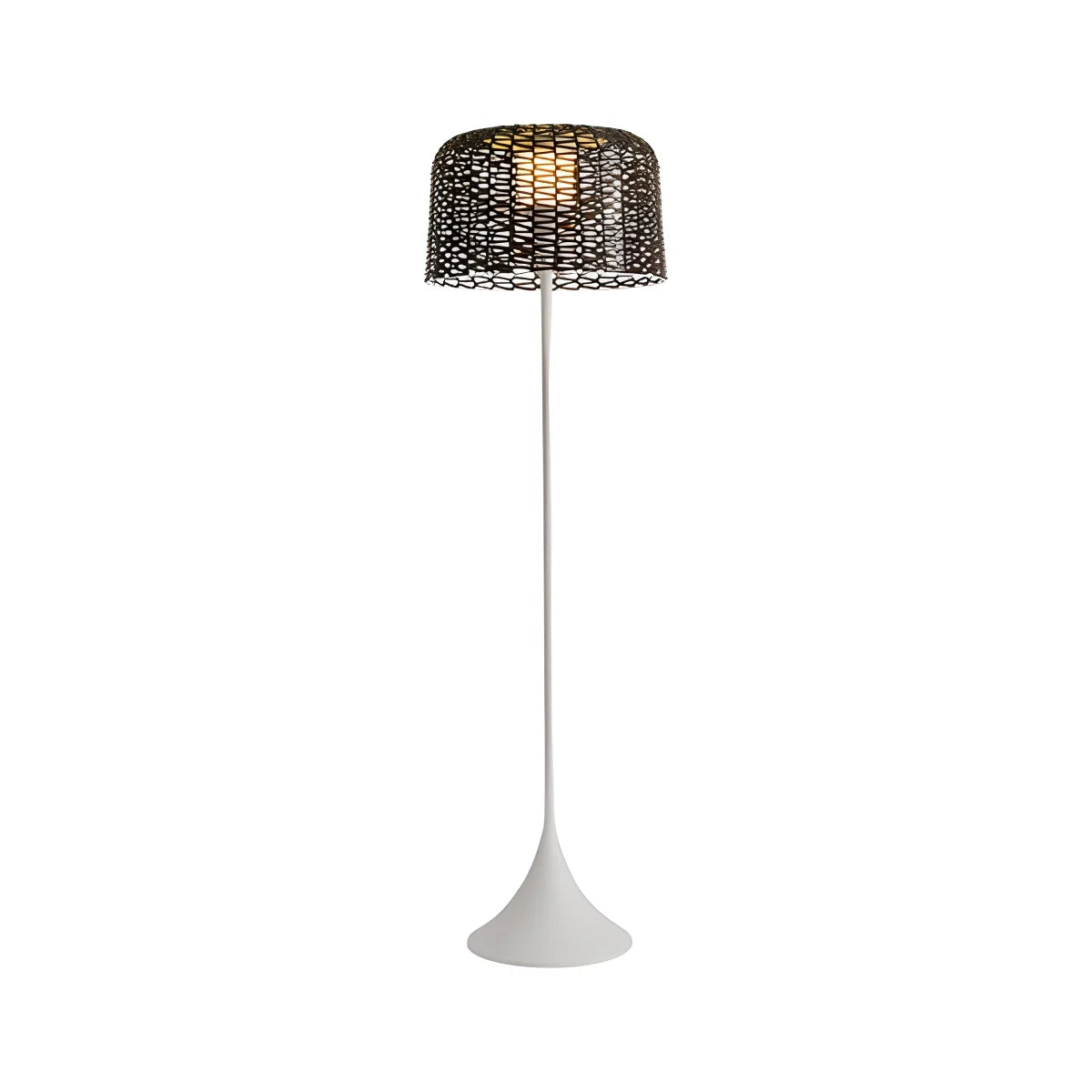 Feyran Vine Woven Floor Lamp for Outdoor