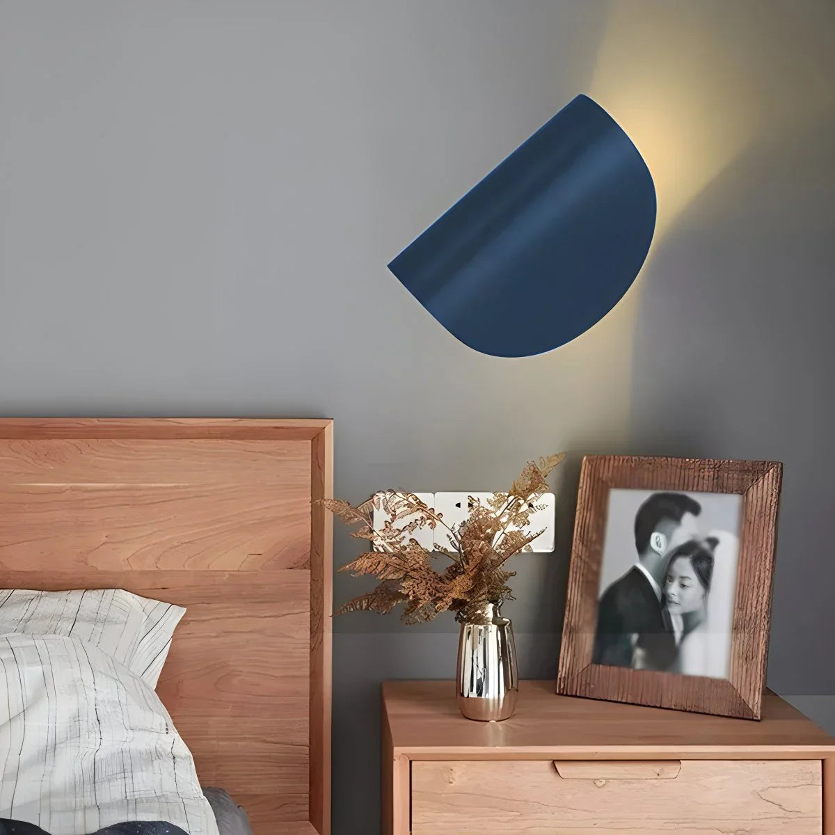 Feyran Adjustable Half Shade Wall Sconce