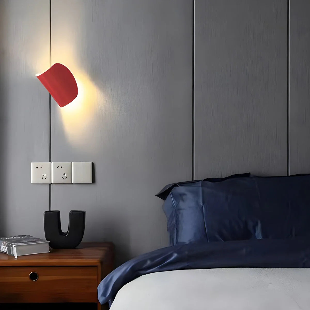 Feyran Adjustable Half Shade Wall Sconce