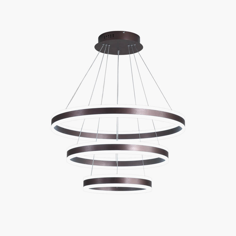 Feyran Circle Layered Living Room Chandelier