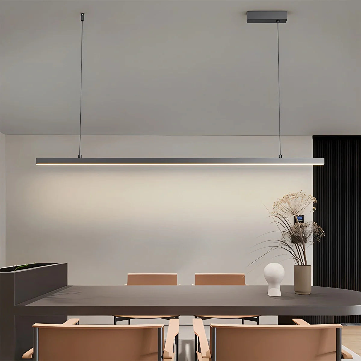 Feyran All Copper Minimalist Chandelier for Dining & Living Rooms
