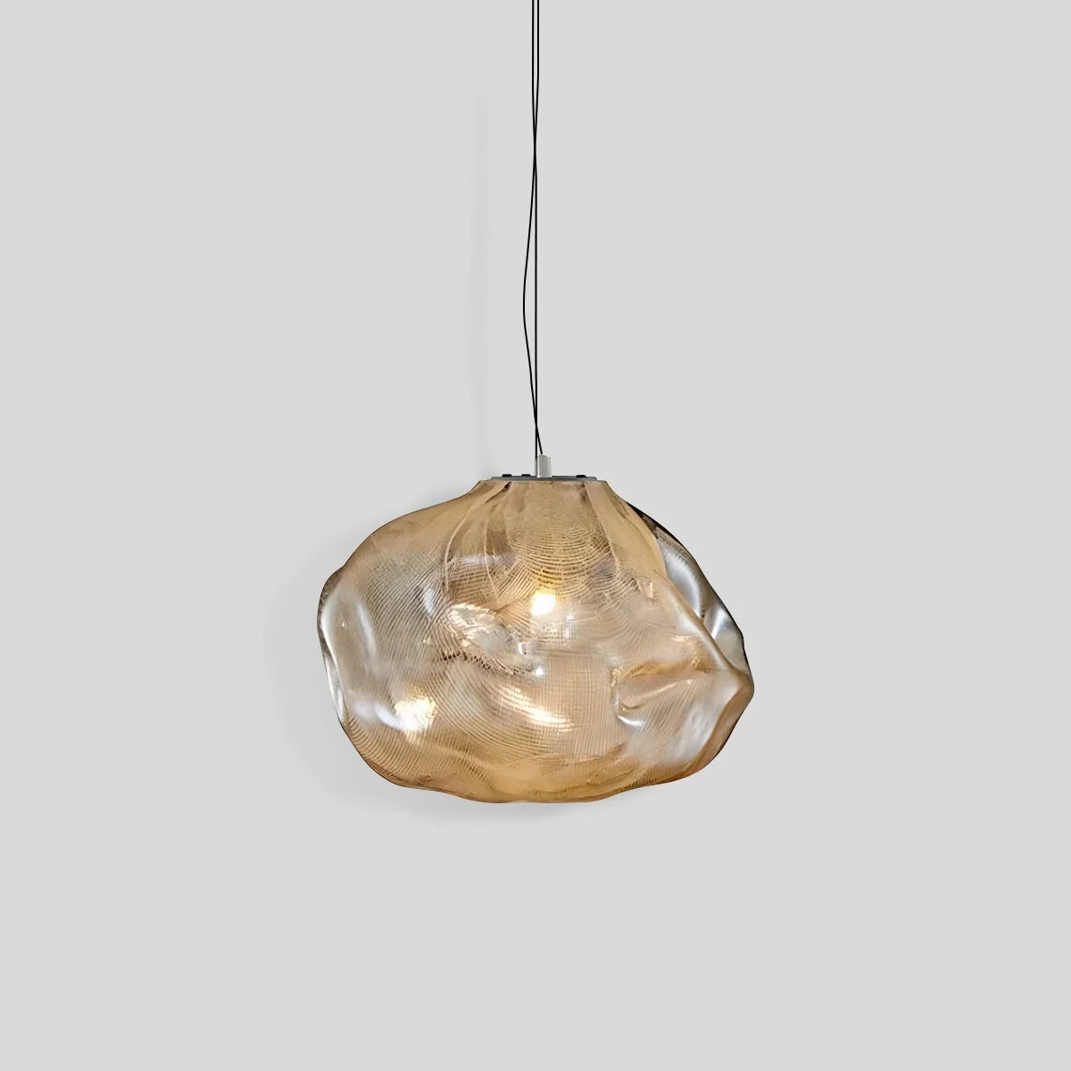 Feyran Light Luxury Cloud Shape Glass Pendant Light