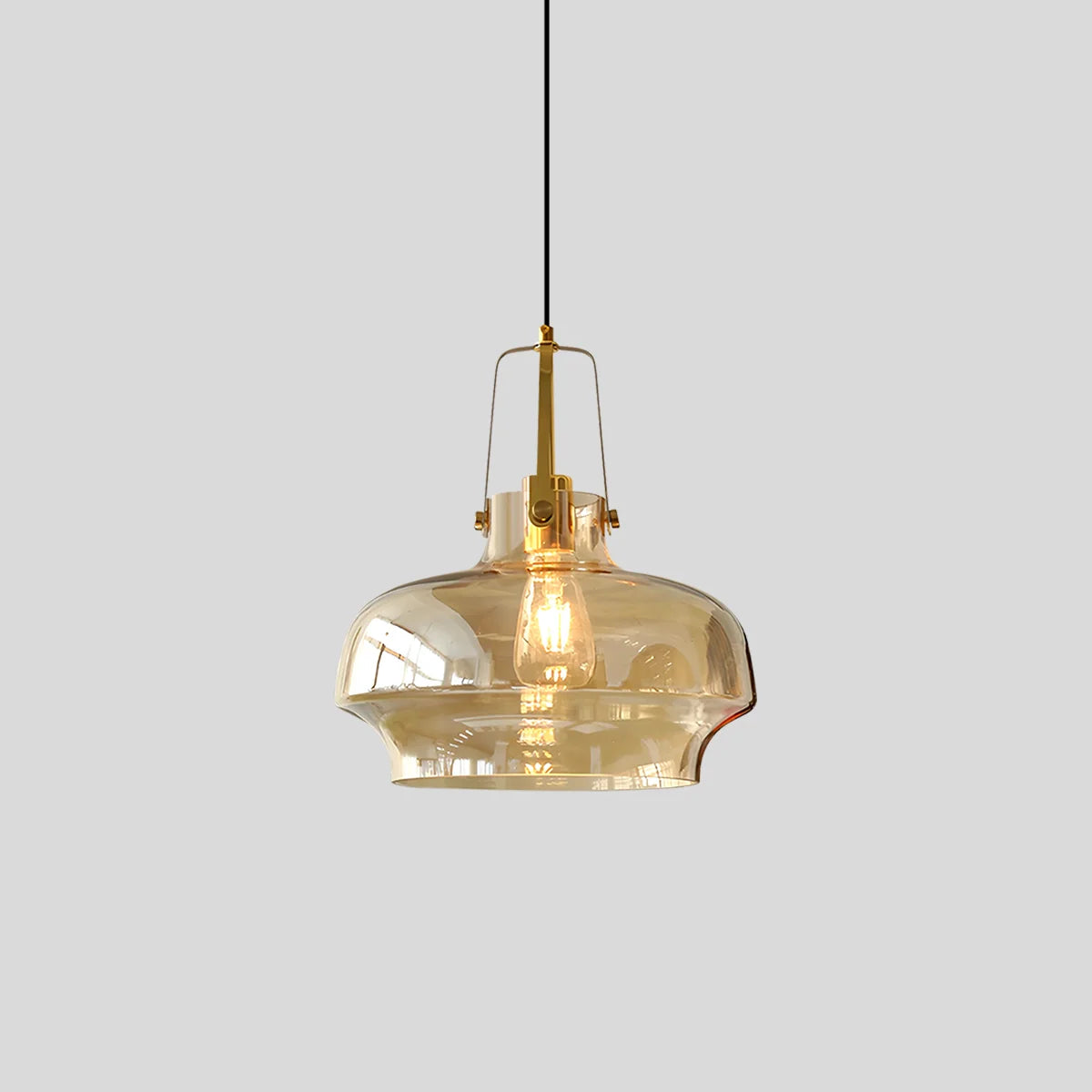 Feyran Nordic Minimalist Dining Room Glass Pendant Light