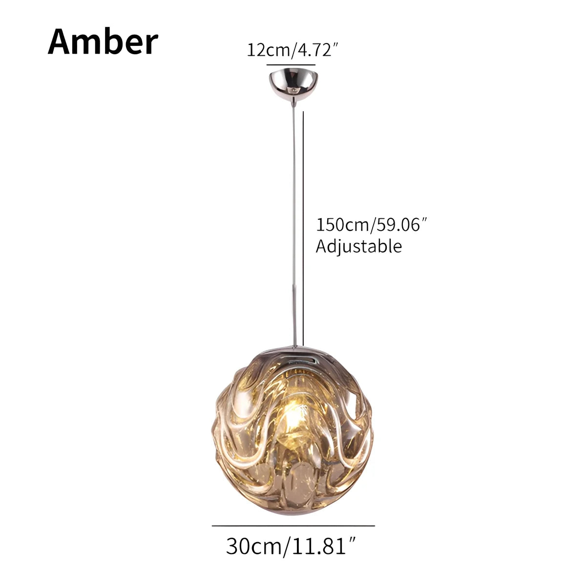 Feyran Modern Sphere Pendant Light for Kitchen Dining Room