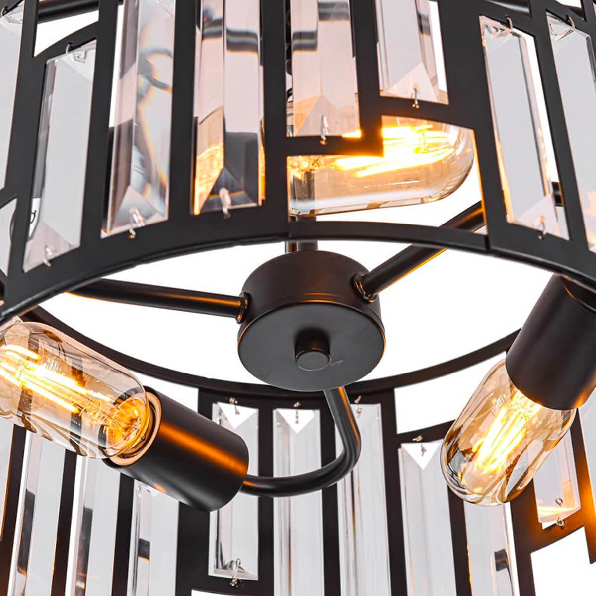 American-style-iron-pendant-lamp-Ceiling-light-texture | Feyran
