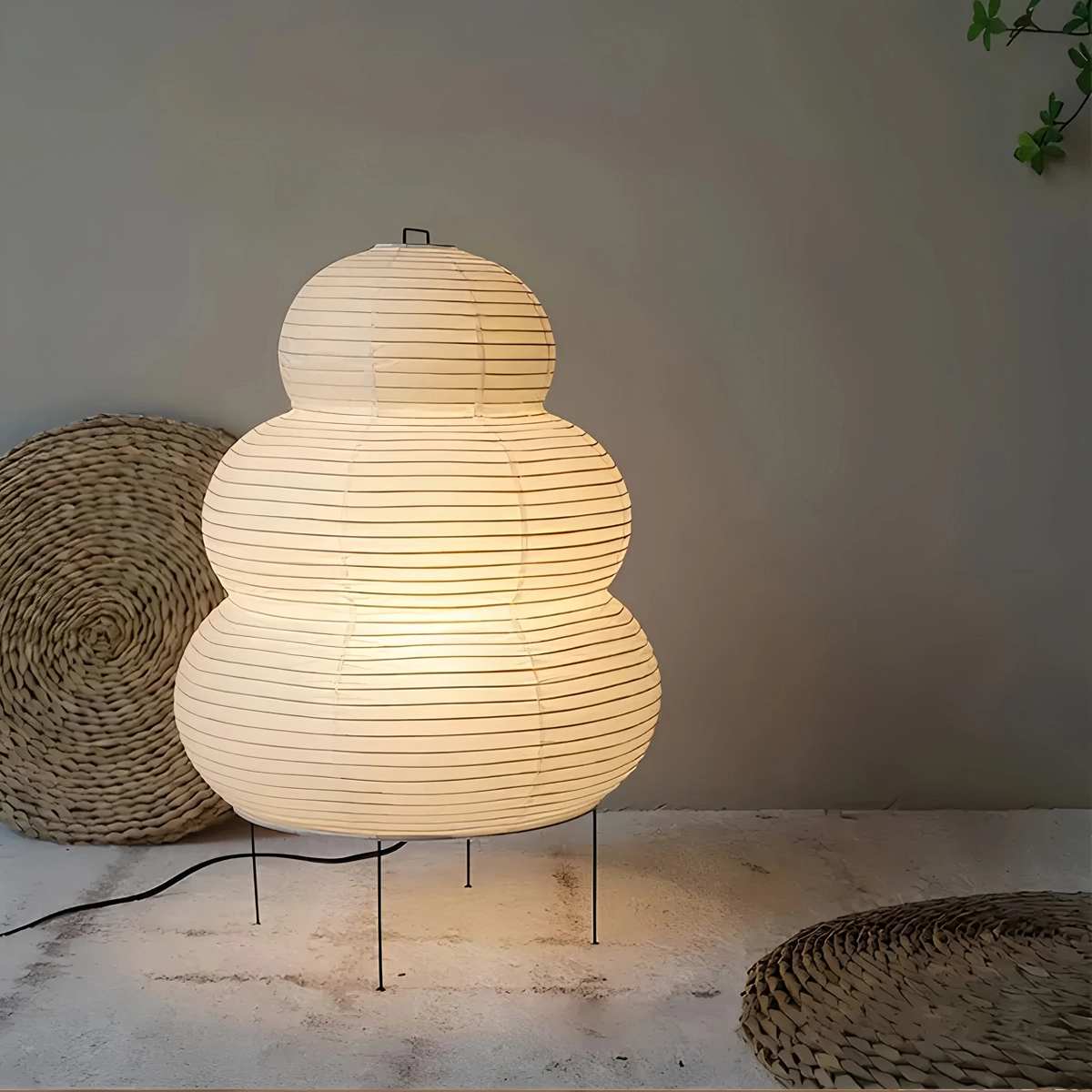 Feyran Rice Paper Art Floor & Table Lamp