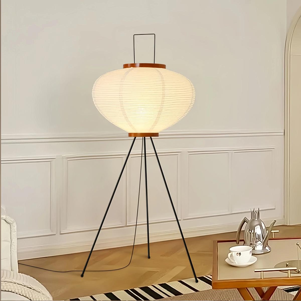 Feyran Rice Paper Art Floor & Table Lamp