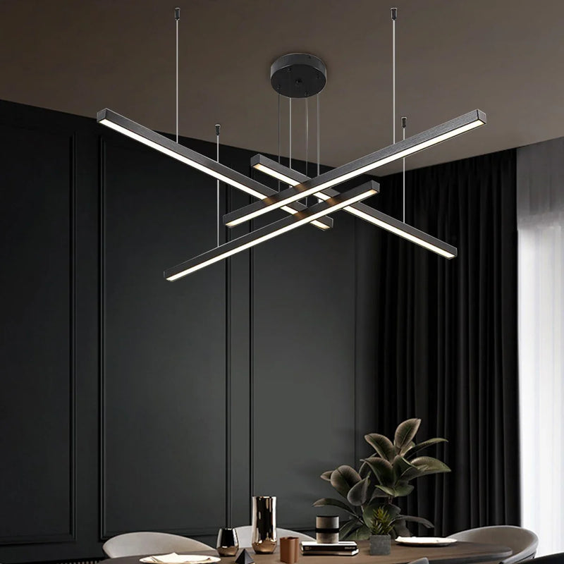 Feyran Multi Light Sticks LED Chandelier for Living Room