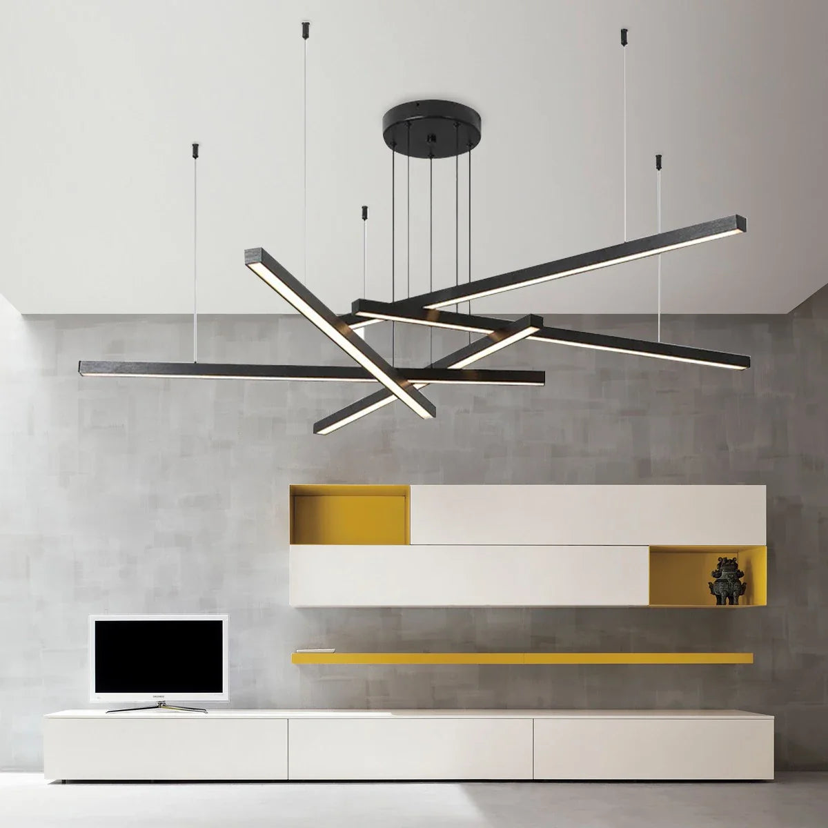 Feyran Multi Light Sticks LED Chandelier for Living Room