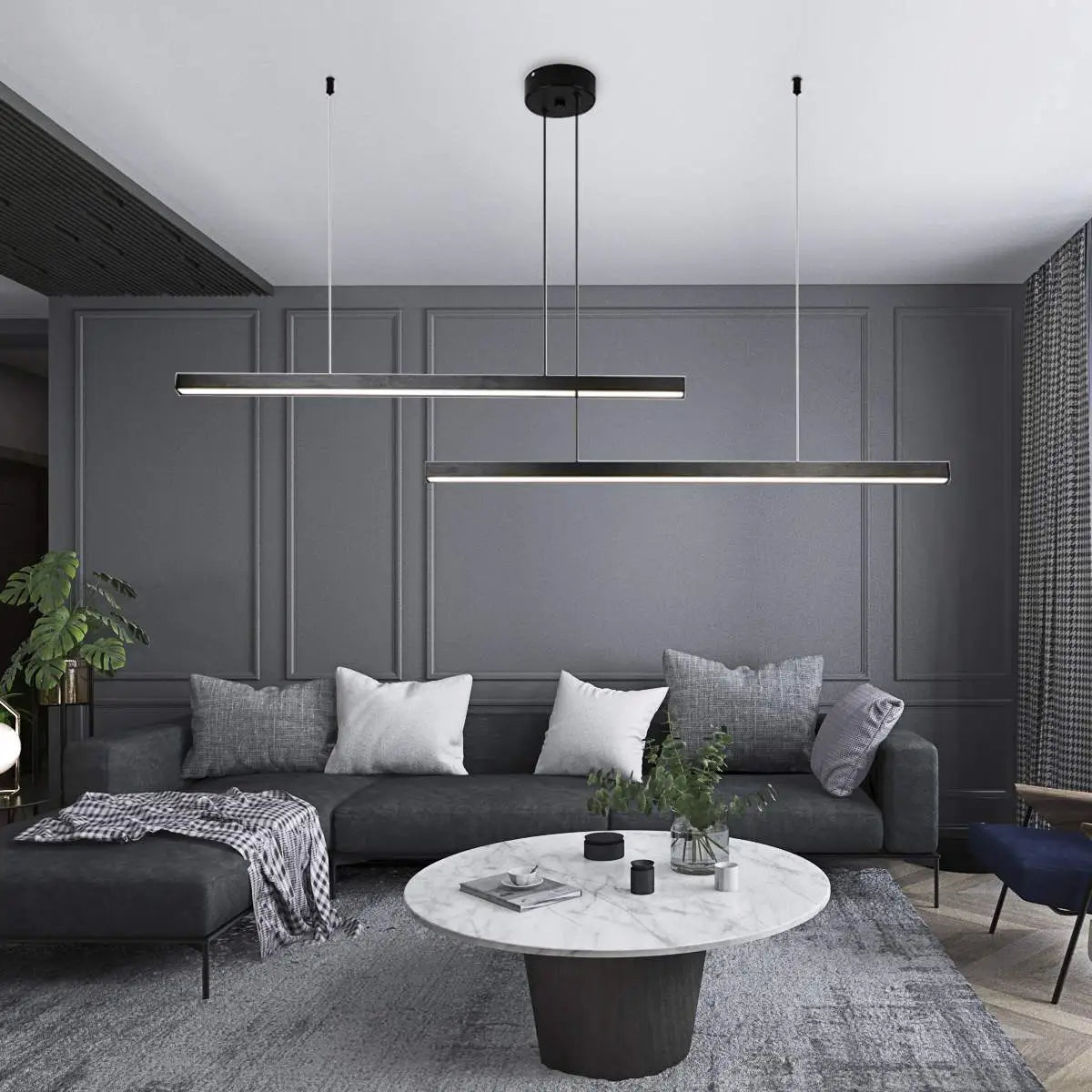 Feyran Multi Light Sticks LED Chandelier for Living Room