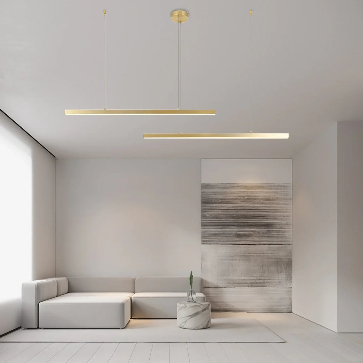 Feyran Multi Light Sticks LED Chandelier for Living Room