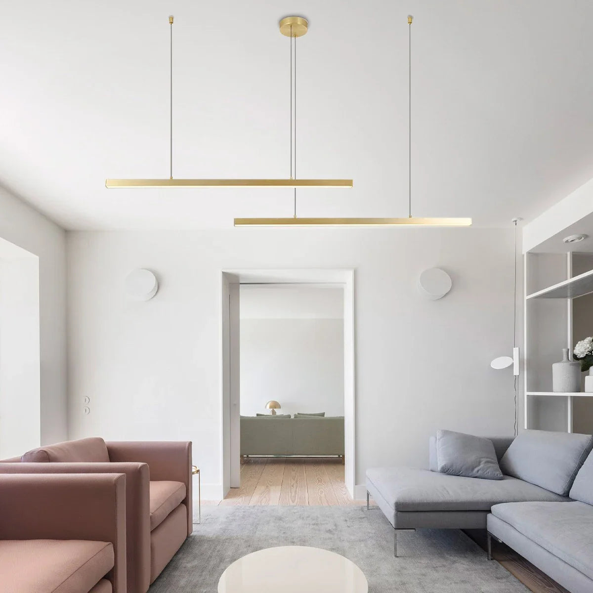 Feyran Multi Light Sticks LED Chandelier for Living Room