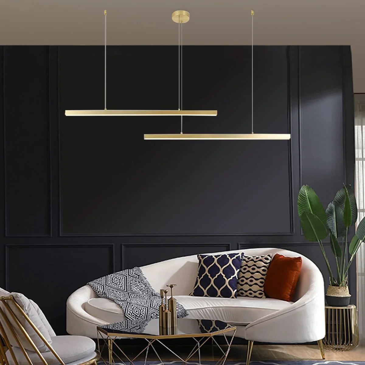 Feyran Multi Light Sticks LED Chandelier for Living Room