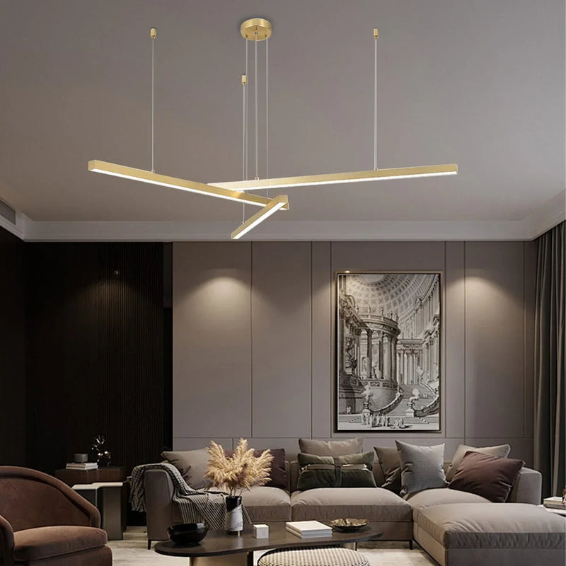 Feyran Multi Light Sticks LED Chandelier for Living Room