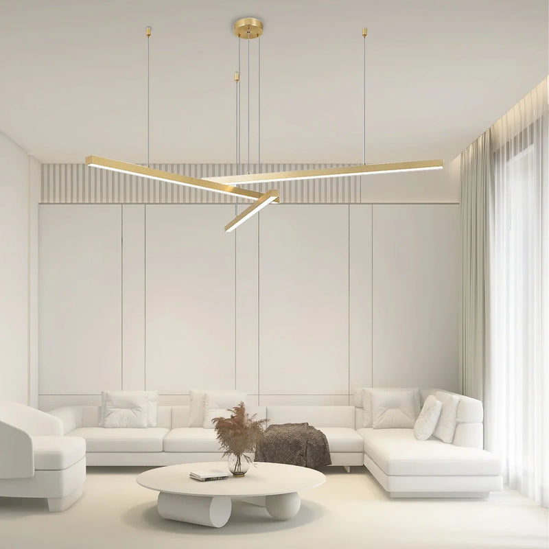 Feyran Multi Light Sticks LED Chandelier for Living Room