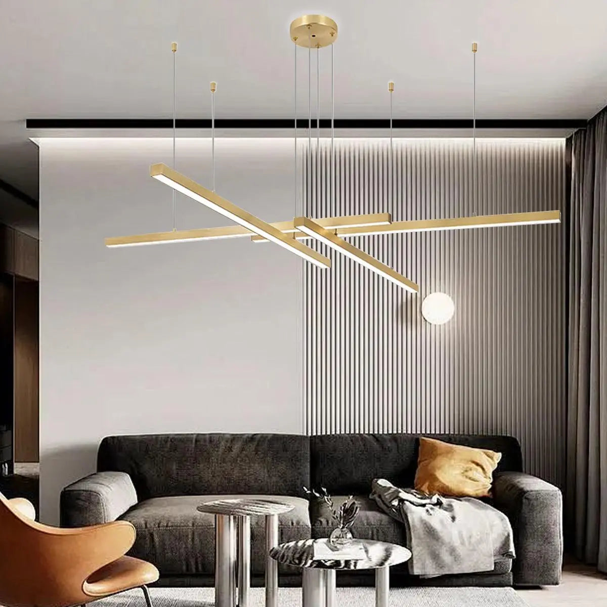 Feyran Multi Light Sticks LED Chandelier for Living Room