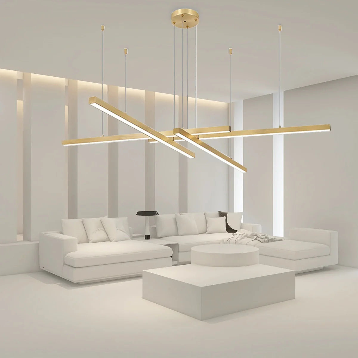 Feyran Multi Light Sticks LED Chandelier for Living Room