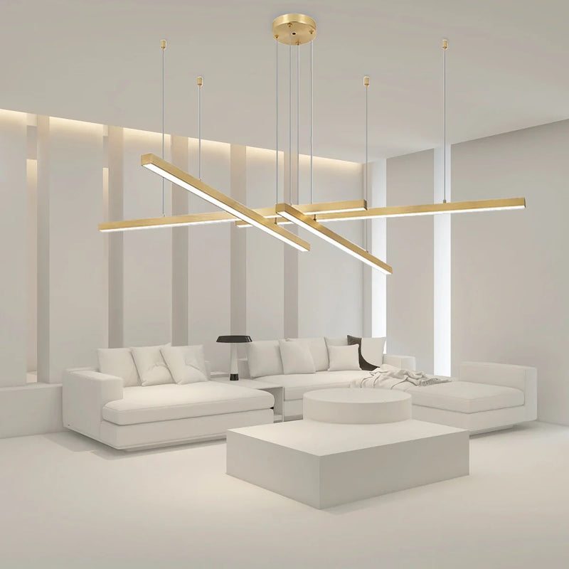 Feyran Multi Light Sticks LED Chandelier for Living Room