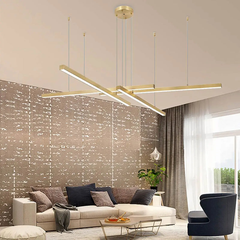 Feyran Multi Light Sticks LED Chandelier for Living Room