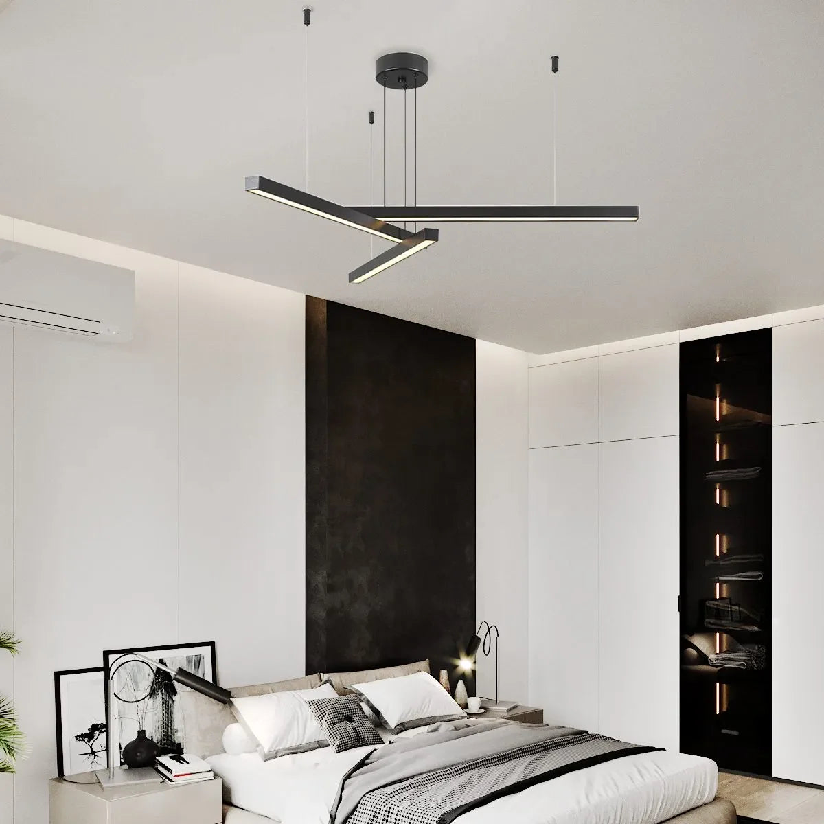 Feyran Multi Light Sticks LED Chandelier for Living Room