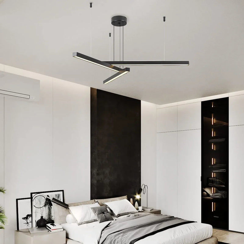 Feyran Multi Light Sticks LED Chandelier for Living Room
