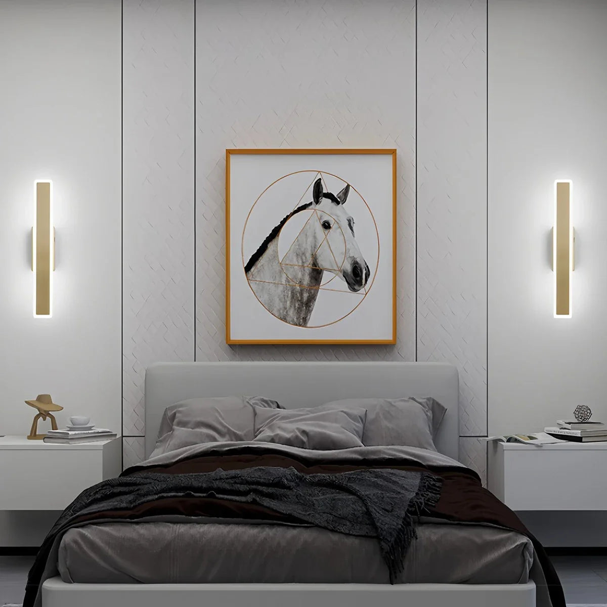 Feyran Simple Linear Ceiling Light for Living Room