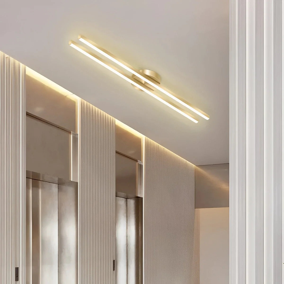 Feyran Simple Linear Ceiling Light for Living Room