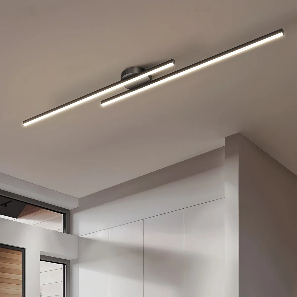 Feyran Simple Linear Ceiling Light for Living Room