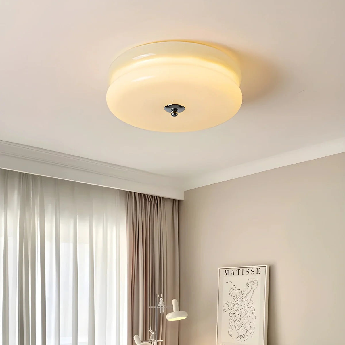 Feyran Art Deco Vintage Ceiling Light for Bedroom