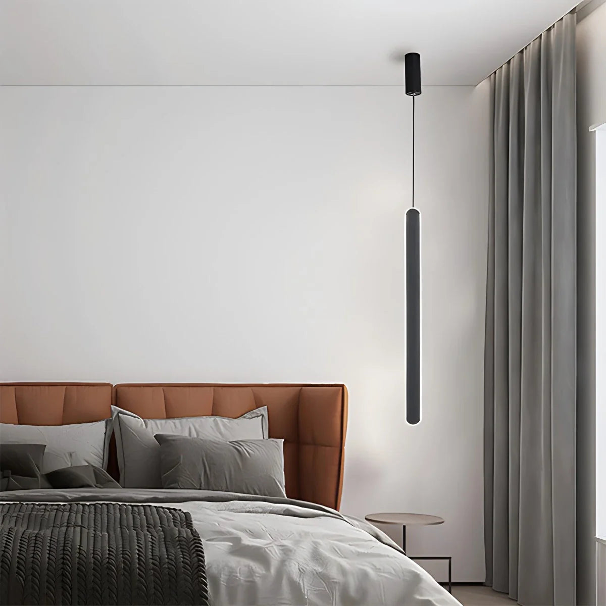 Feyran Modern LED Linear Pendant Light Bedside Lamp