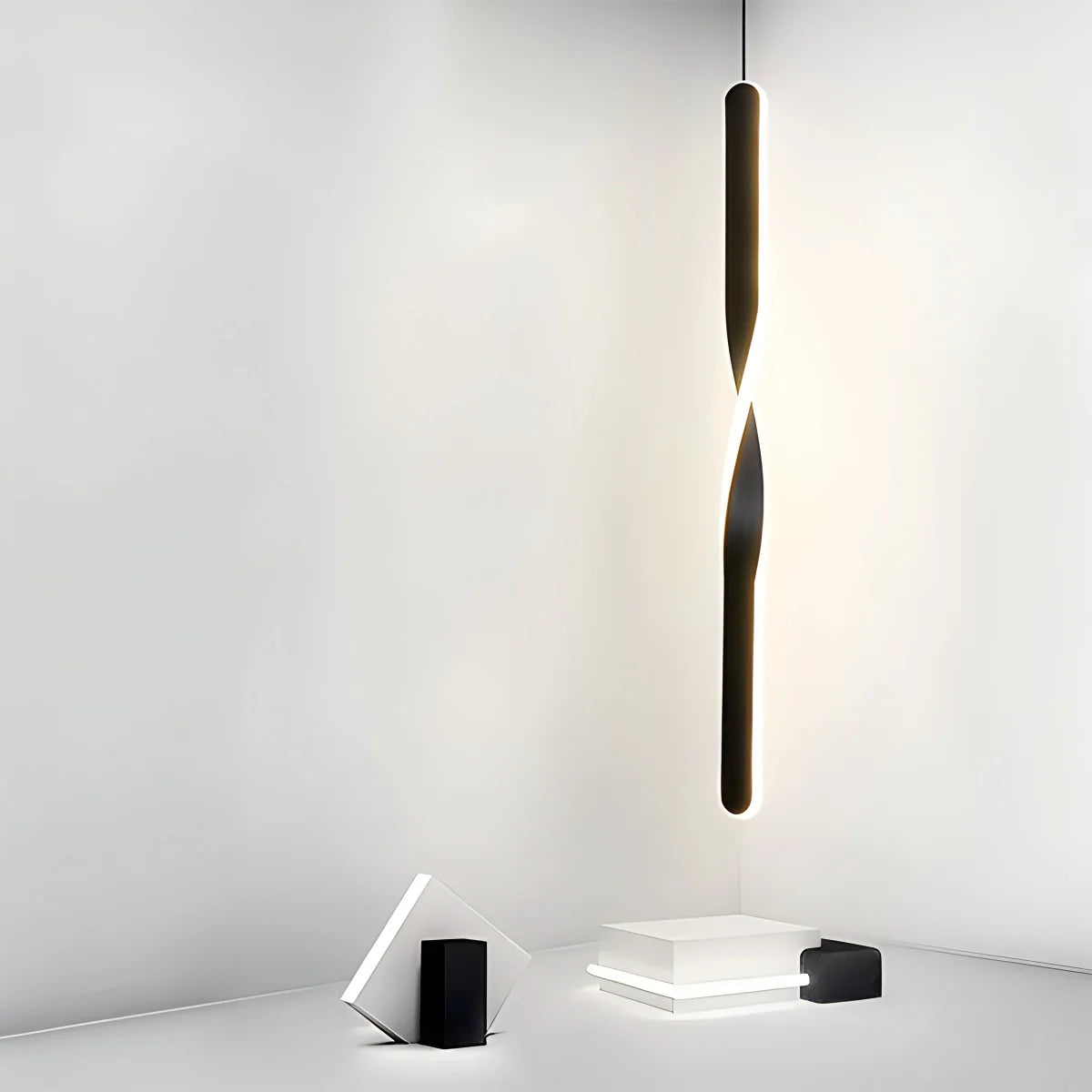 Feyran Modern LED Linear Pendant Light Bedside Lamp