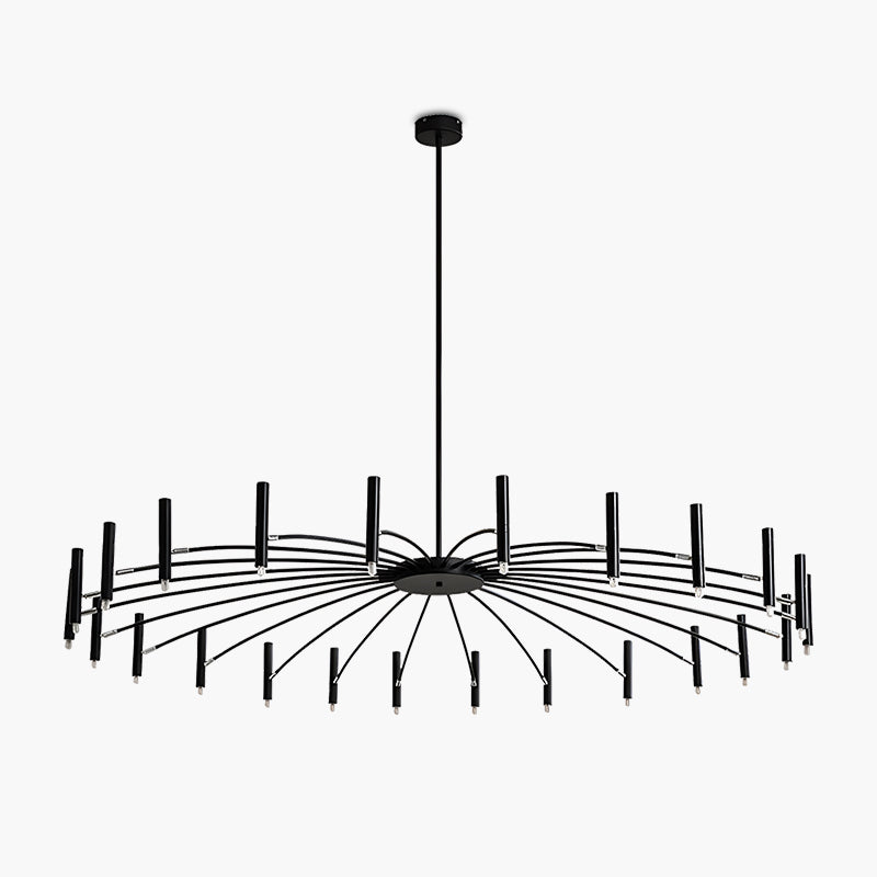 Feyran Modern Adjustable Candelabra Chandelier for Living Room