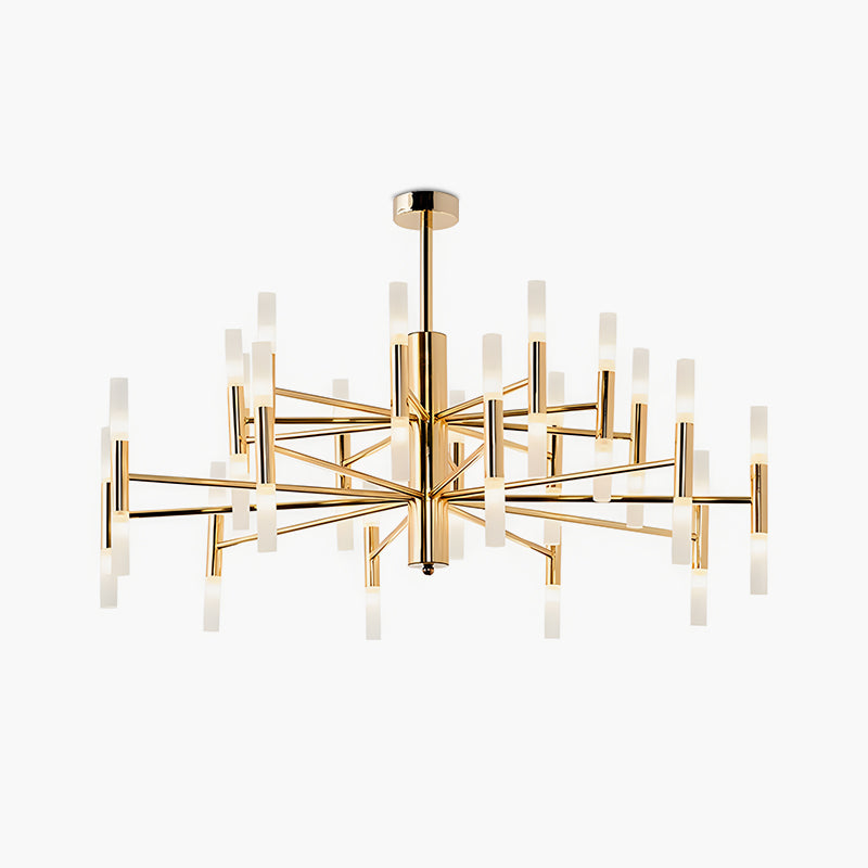 Feyran Adjustable Round Tube Chandelier
