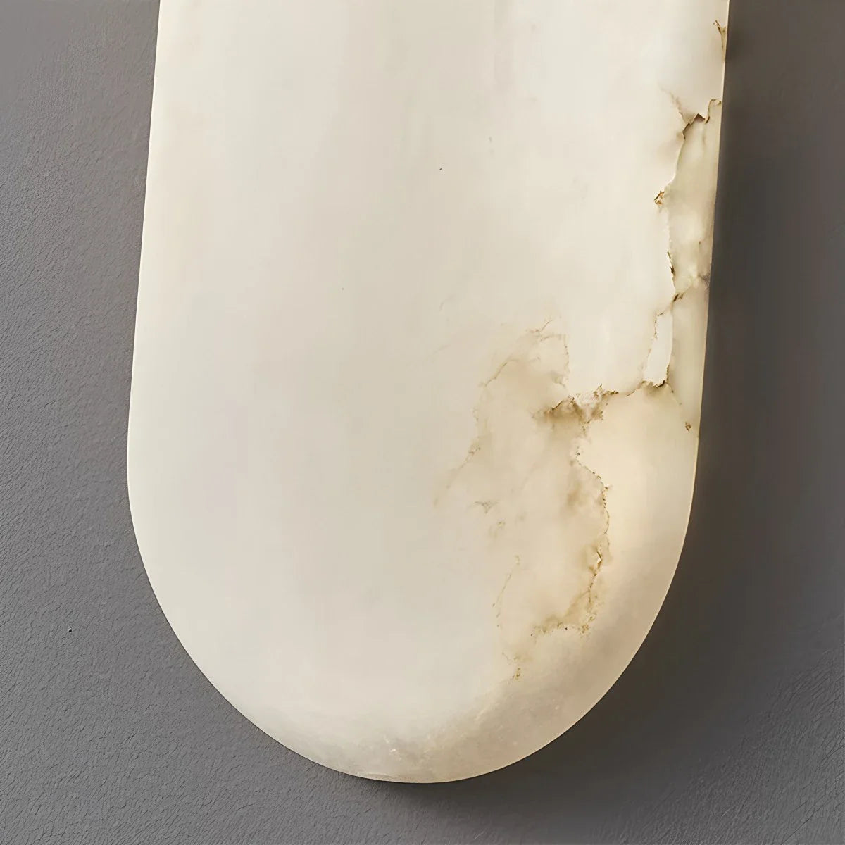 Feyran Melange Pill Form Spanish Alabaster Wall Sconce