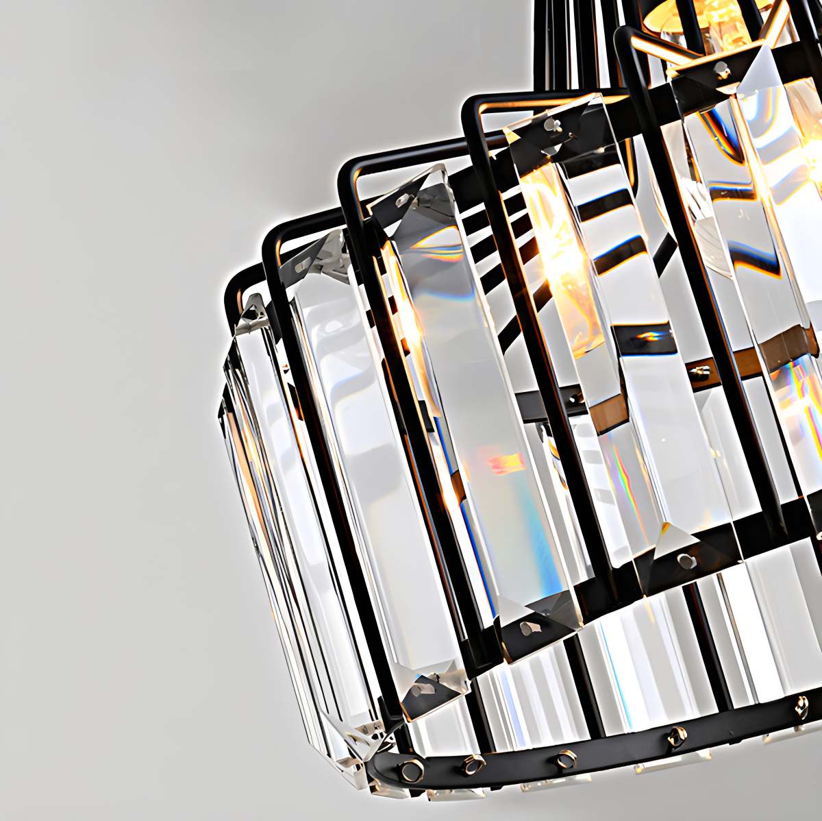 Feyran Modern Iron Art Glass Pendant Lamp for Kitchen