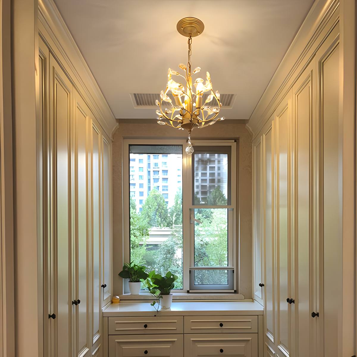 Feyran Branch Crystal Chandelier for Living Room